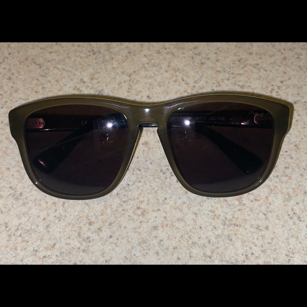 COPY - Lanvin Paris Olive SLN Wayfarer Sunglasses